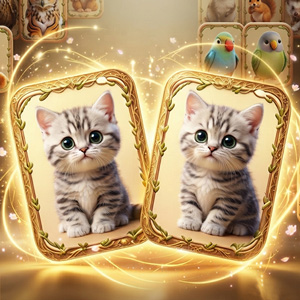 Animal Pair Card Match