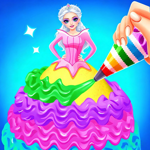 Ice Princess Cake