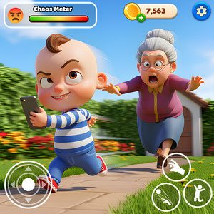 Naughty Baby Prankster