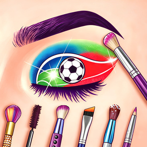 World Cup Eye Art